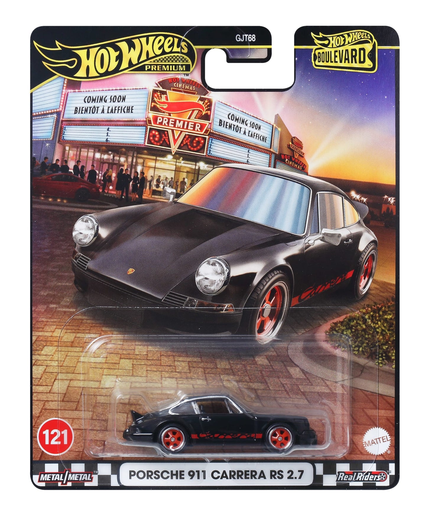 Hot Wheels Collector Vehículo de Colección Porsche Carrera 2.7 RS