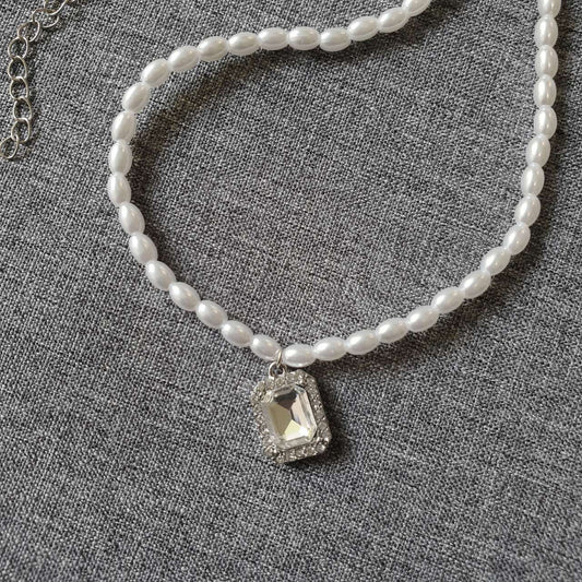 Luninana Necklace - Vintage Pearl Necklace YX028