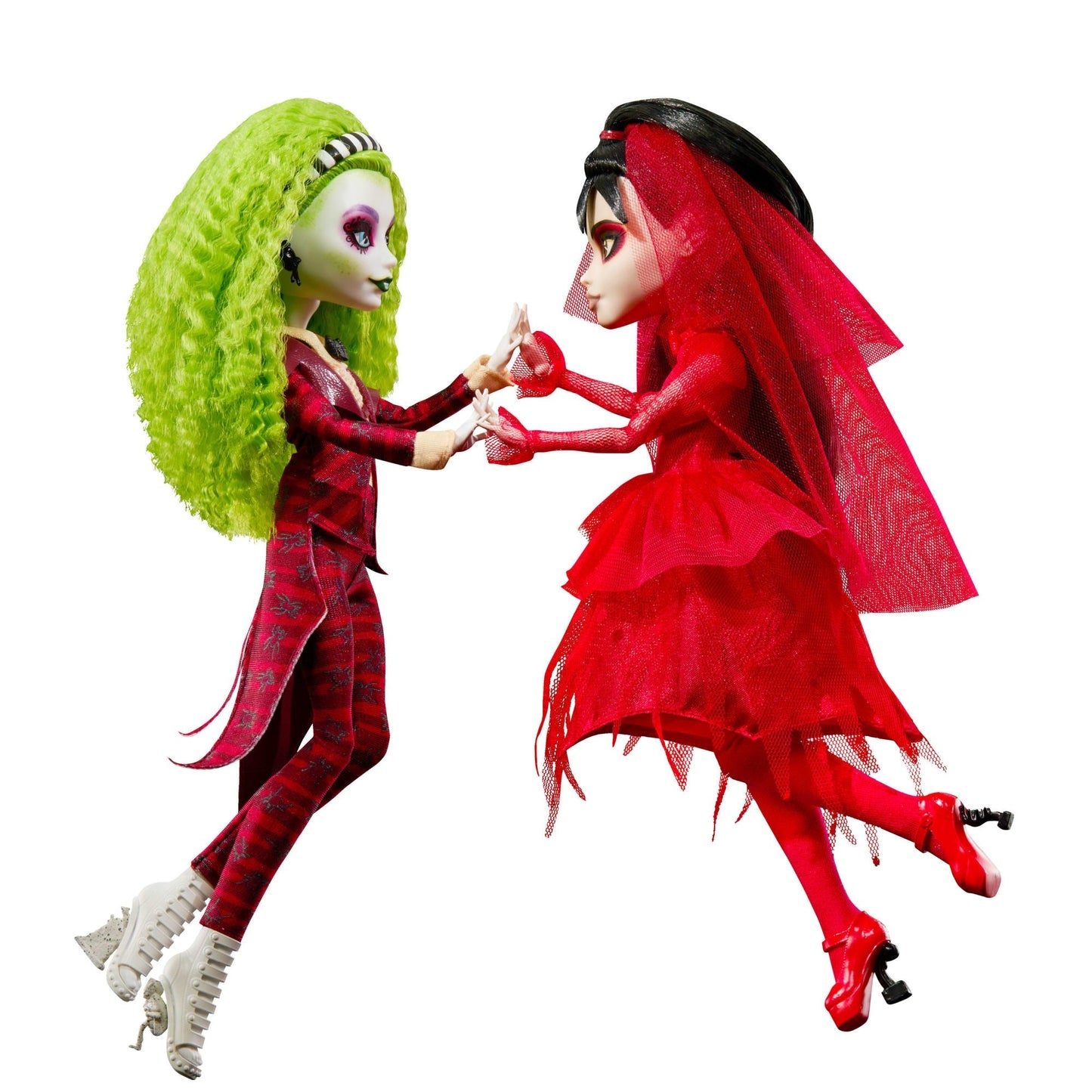 Monster High Skullector Betelgeuse And Lydia Collectible Dolls, Beetlejuice Beetlejuice 2-Pack