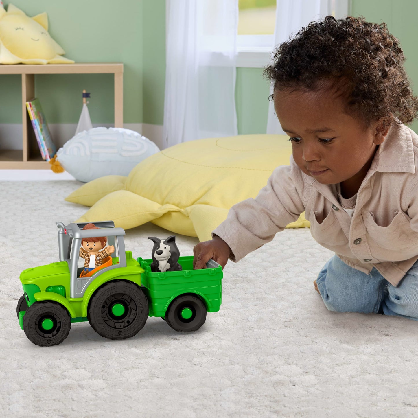 Little People Juguete para Bebés Tractor Mediano