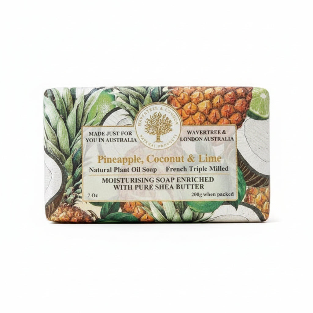Wavertree & London Soap Pineapple, Coconut & Lime 200g