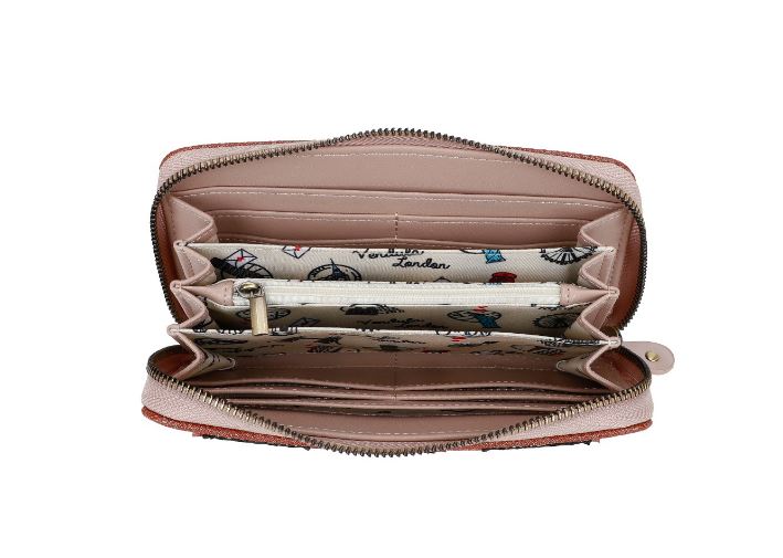 Purfumery Blush Edition Large Ziparound Wallet