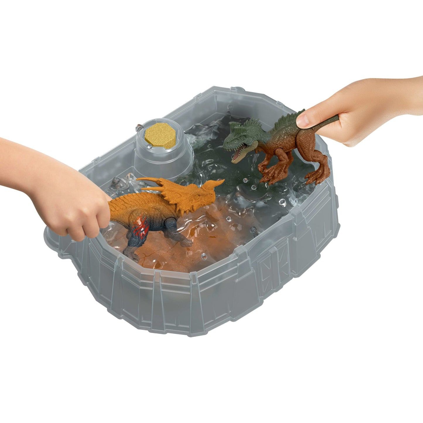 Jurassic World Dinosaurio de Juguete Dino Reveal Paquete de Batalla