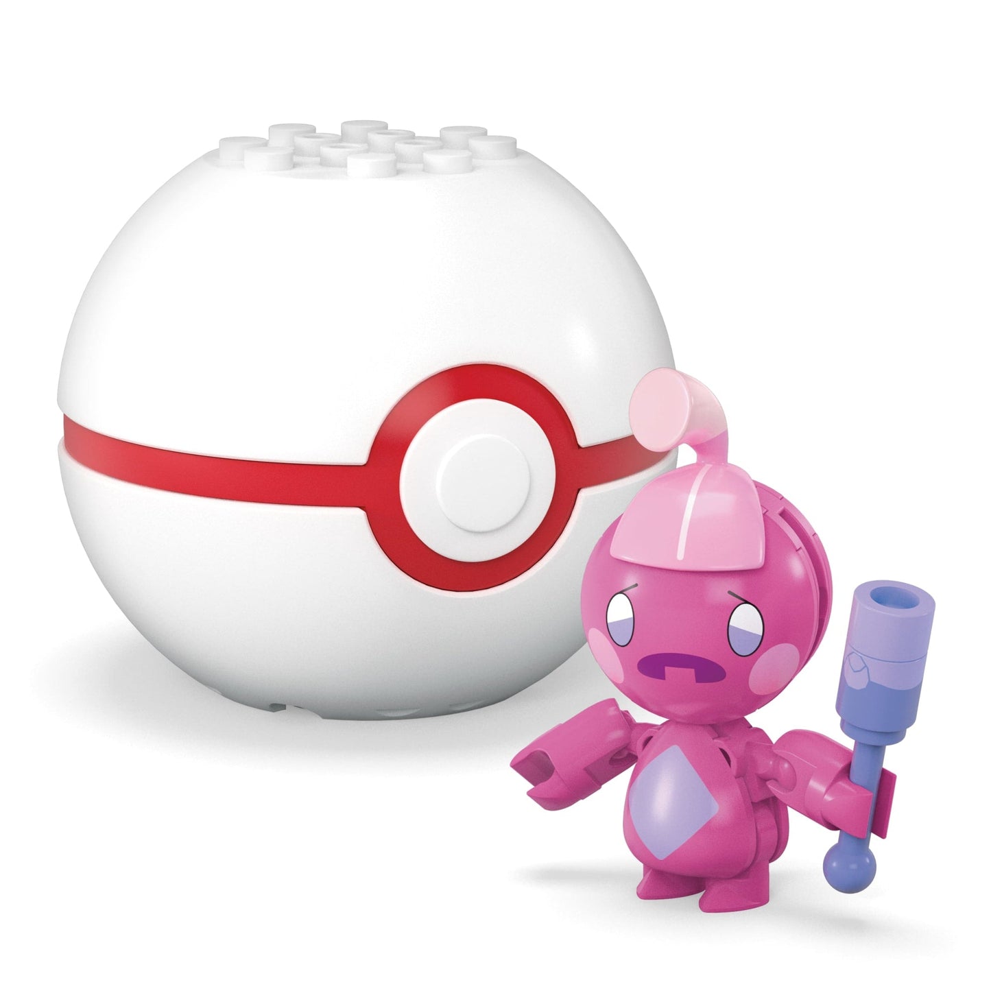 MEGA Pokémon Jogo de Construção Pokébola Colecionável Tinkatink