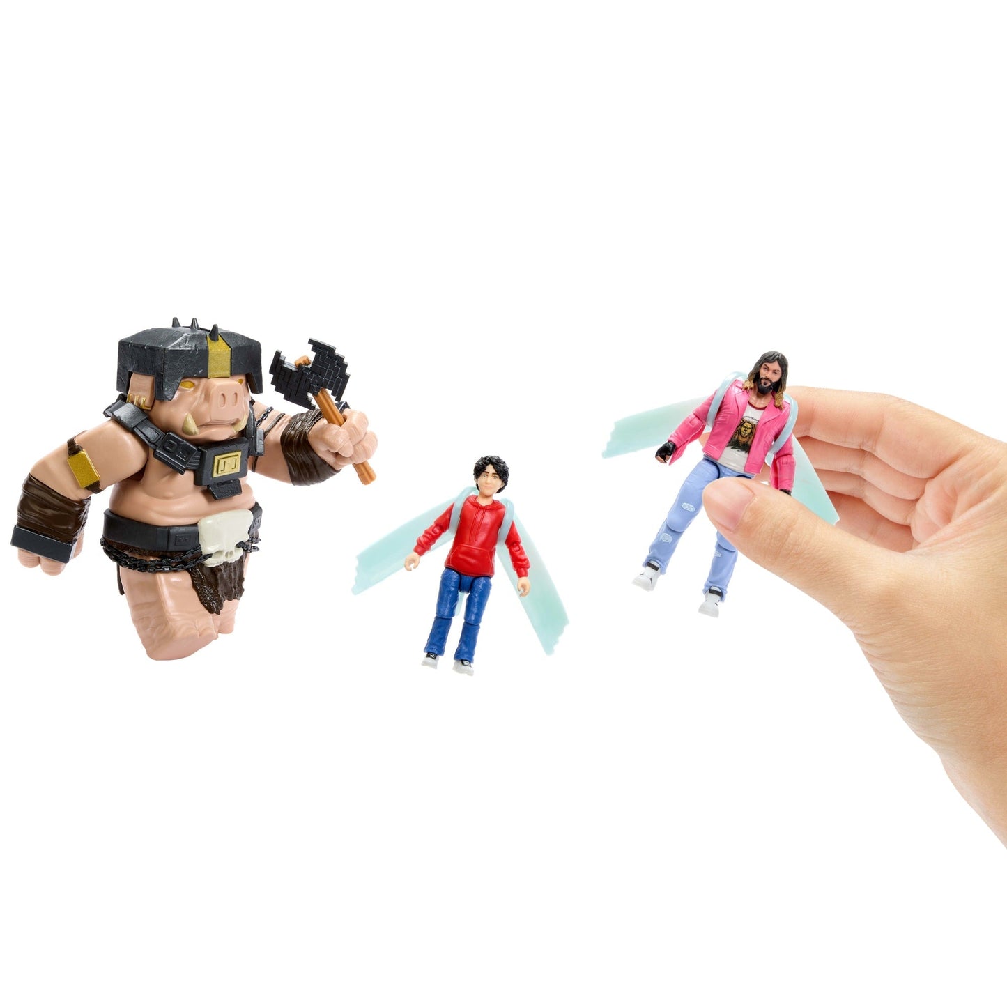 Minecraft A Well-Crafted Escape Figure Pack With 3 Action Figures & 4 Accessories Inspired By The Movie