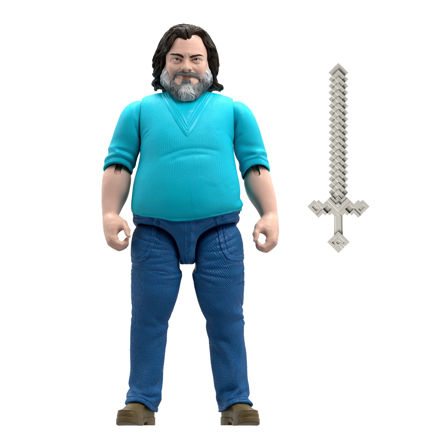 Minecraft o Filme Figura de Ação Steve de 12 polegadas