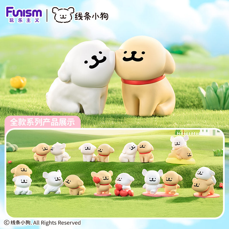 Funism Maltese Happy Snuggling Series - Blind Box Figurines