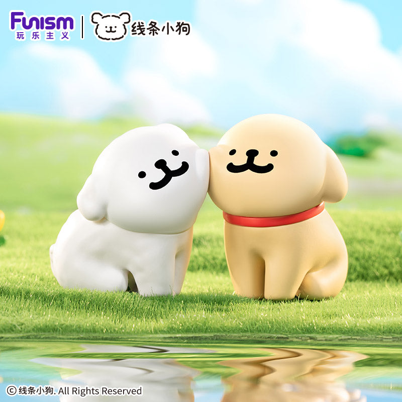 Funism Maltese Happy Snuggling Series - Blind Box Figurines