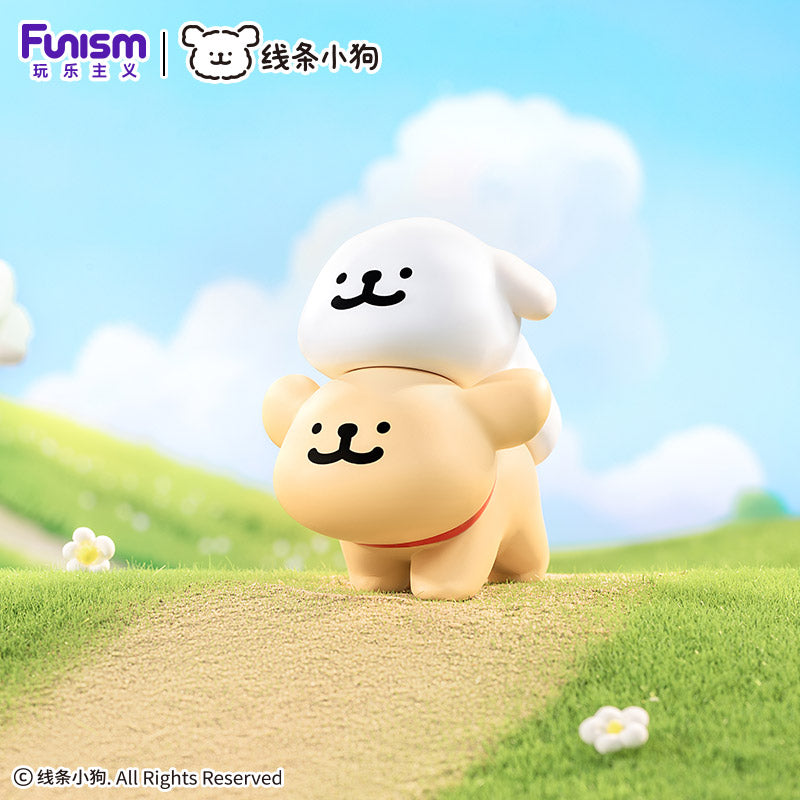 Funism Maltese Happy Snuggling Series - Blind Box Figurines