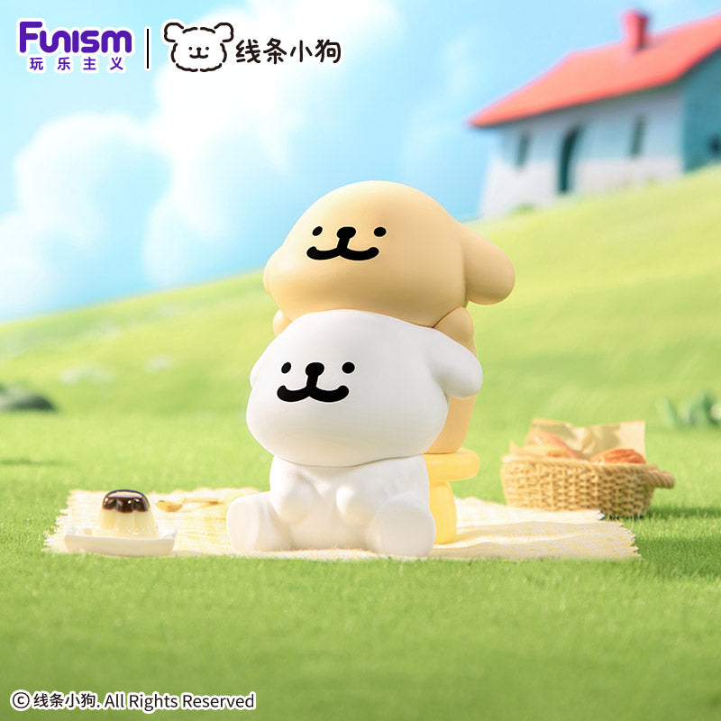 Funism Maltese Happy Snuggling Series - Blind Box Figurines