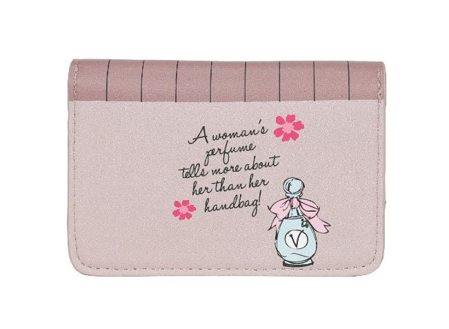 Vendula Perfumery  Blush Edition  Accordion Card Wallet