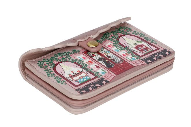 Vendula Perfumery  Blush Edition  Accordion Card Wallet