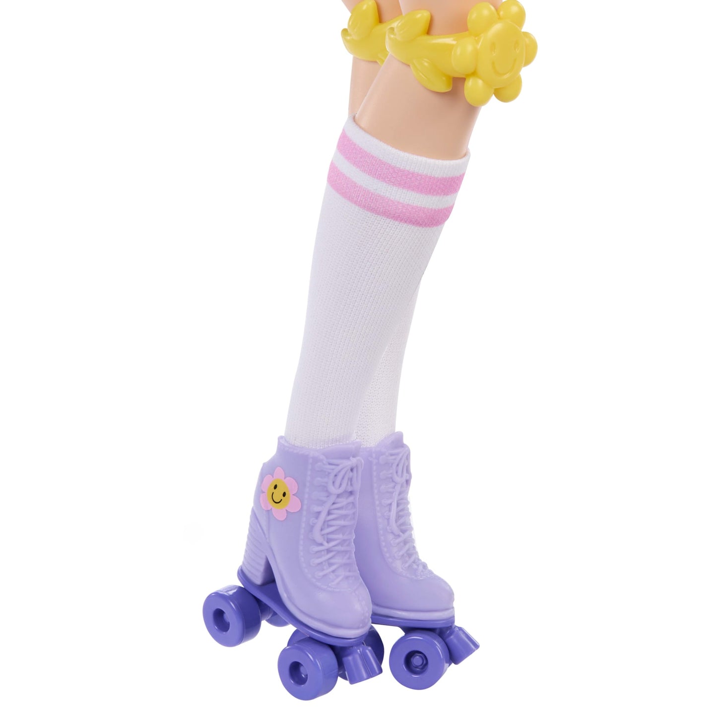 Dream Besties Barbie Renee Roller Skating Fashion Doll With 12 Video & Food Themed Accessories