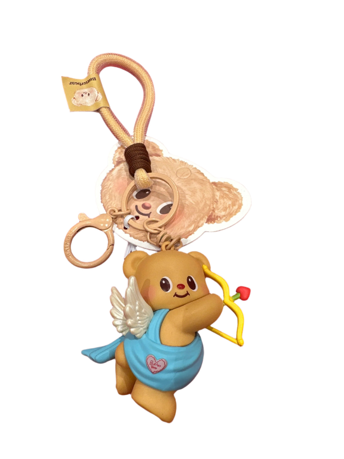 Funism Butterbear Keychain-Cupid