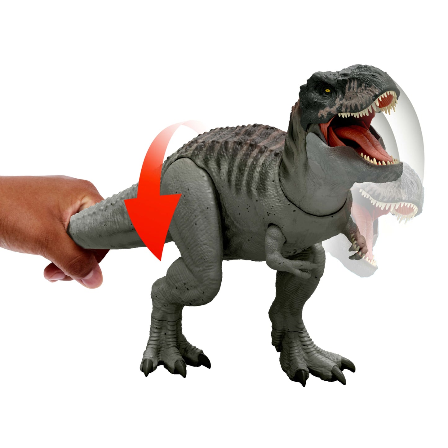 Jurassic World Dinosaurio de Juguete Rebirth T-Rex Mordida Destructora