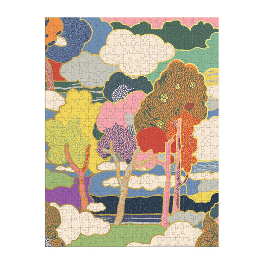 Galison Liberty Prospect Road Book Puzzle - 500 Pcs