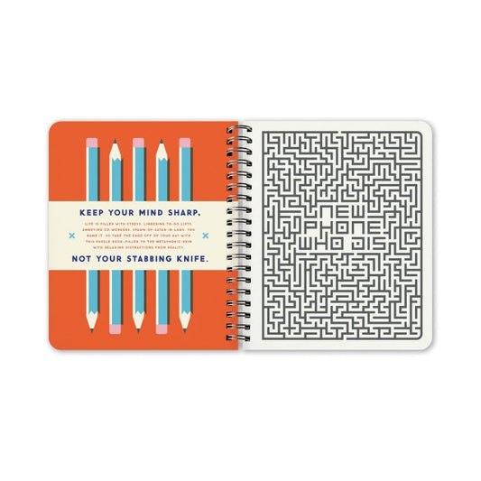 Brass Monkey Beyond Bored Activity Book Multi-Coloured
