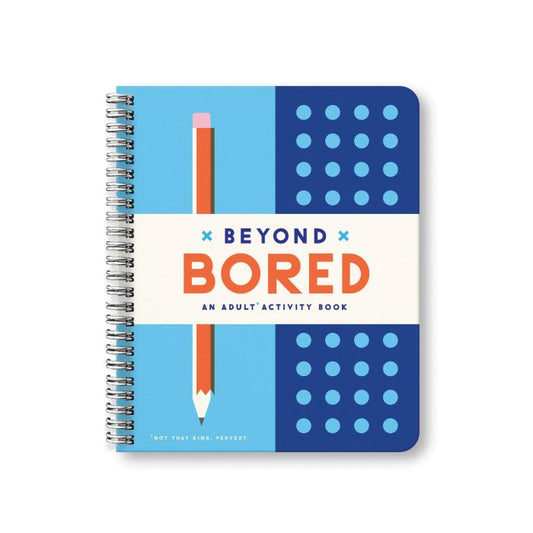 Brass Monkey Beyond Bored Activity Book Multi-Coloured