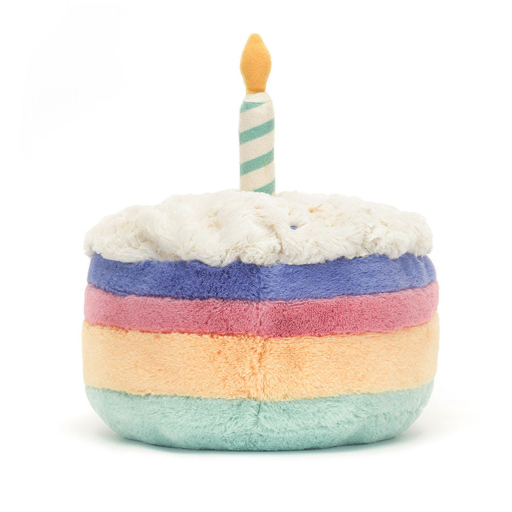 Jellycat Amuseables Rainbow Cake 26cm
