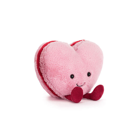 Jellycat Amuseables Colette Heart Macaron 13cm
