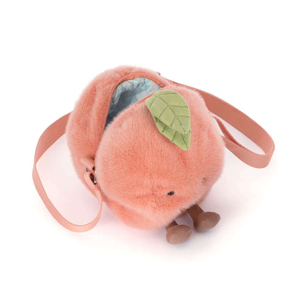 Jellycat Amuseables Peach Shoulder Bag 15cm