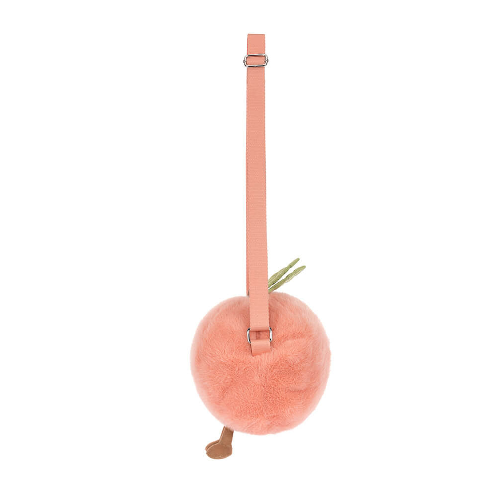 Jellycat Amuseables Peach Shoulder Bag 15cm