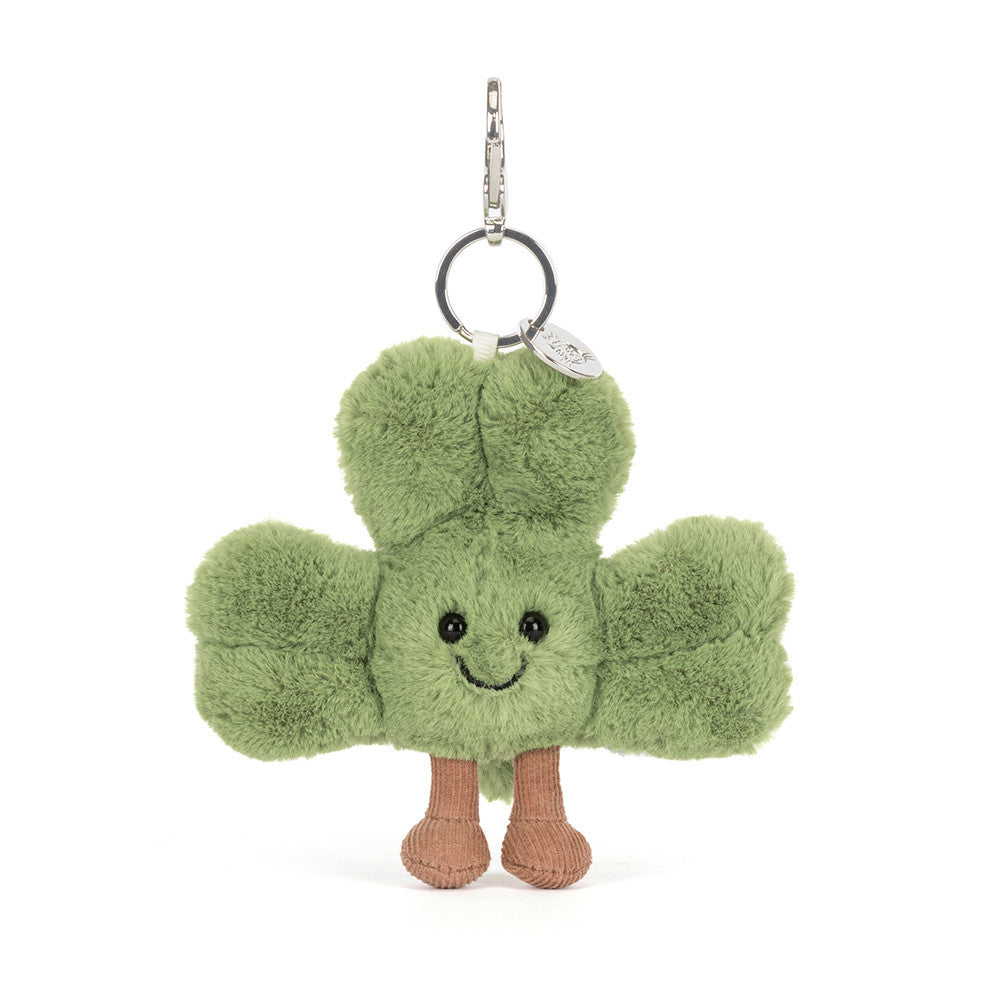 Jellycat Amuseables Siofra Shamrock Bag Charm 10cm