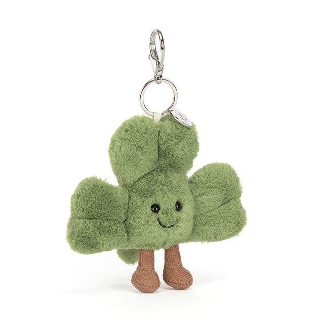 Jellycat Amuseables Siofra Shamrock Bag Charm 10cm