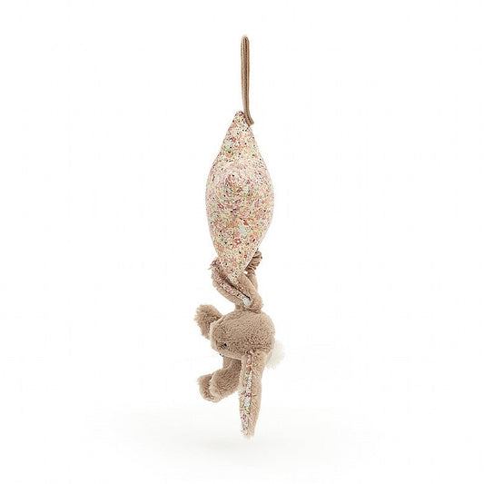 Jellycat Musical Pull Bunny Blossom Bea Beige 28cm