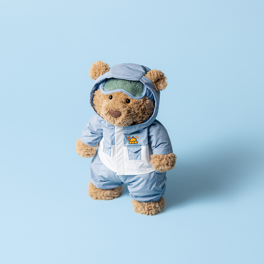 Jellycat Bartholomew Bear Snow Suit 26cm