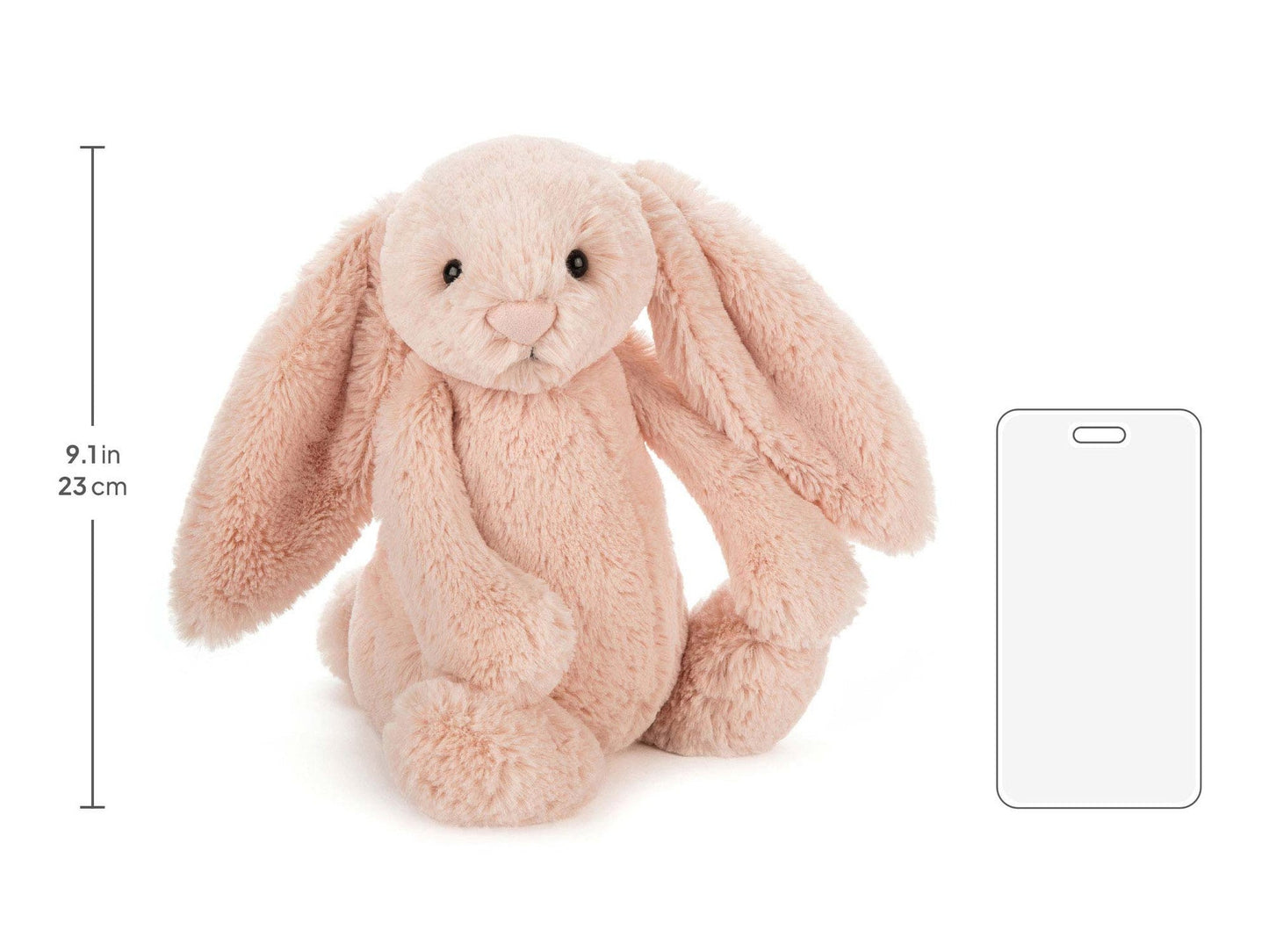 Jellycat Bashful Bunny Blush Original (Medium) 31cm