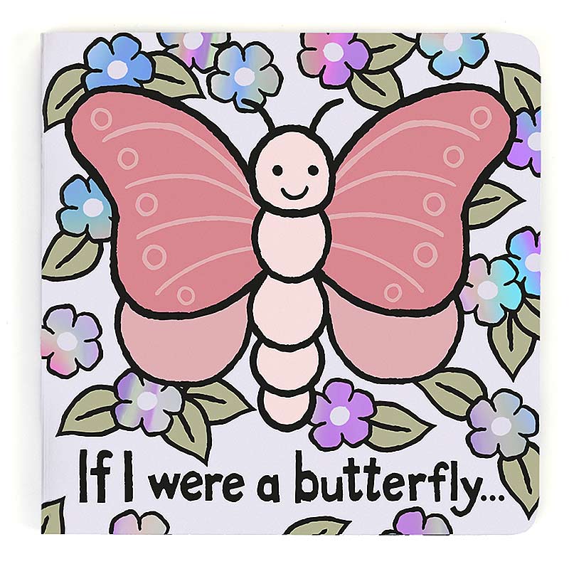 Jellycat Book If I Were a Butterfly 15cm