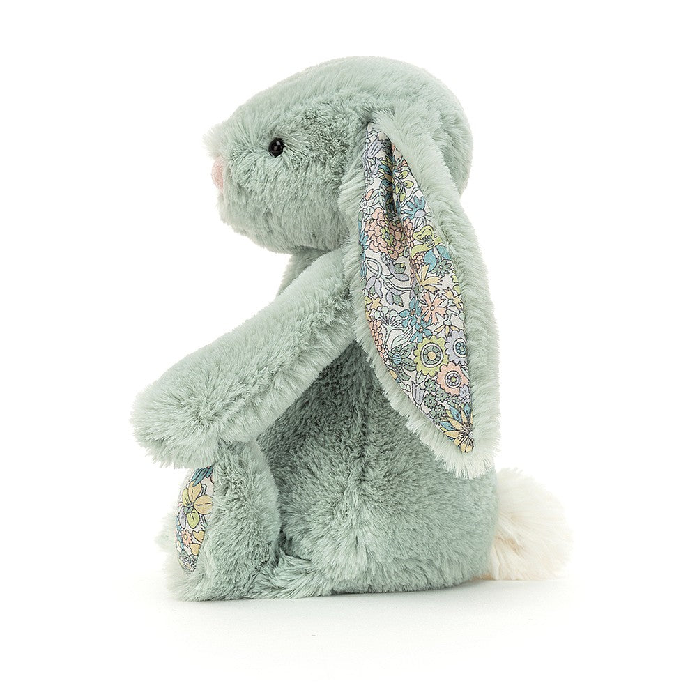Jellycat Bashful Bunny Blossom Sage Little (Small) 18cm