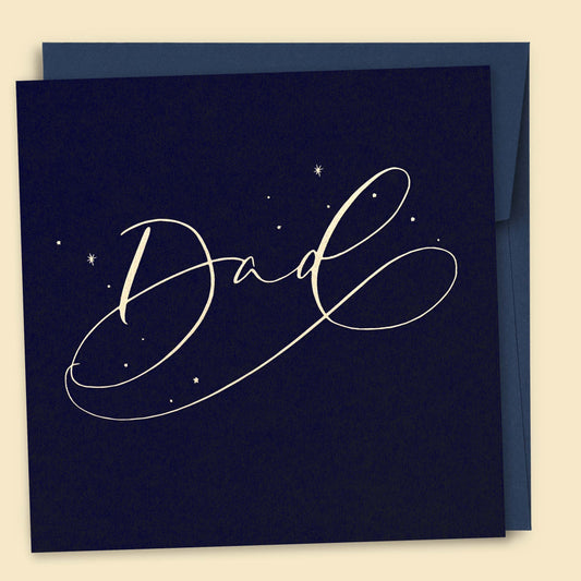 Papernest Dad Constellations - Navy Card