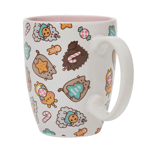 Pusheen Christmas Cookie & Friend Mug