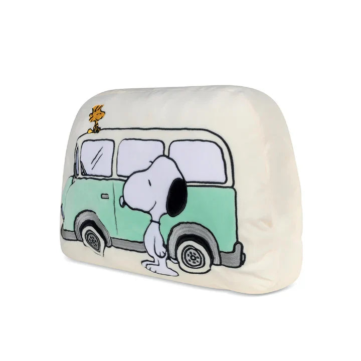 Peanuts Snoopy Camper Van Pillow 27cm