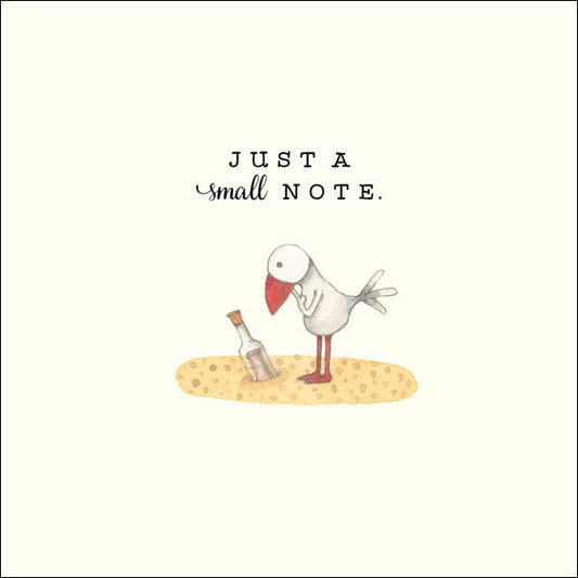 Affirmations - Twigseeds Thinking of You Card - Just a Small Note - K161