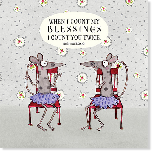 Affirmations - Twigseeds Friendship Card - When I Count - K027