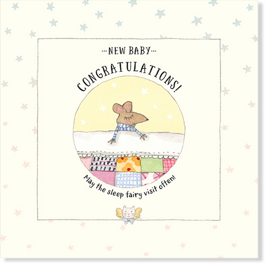 Affirmations - Twigseeds Baby Card - Sleep fairy - K290