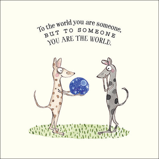 Affirmations - Twigseeds Love Card - To the world - K035