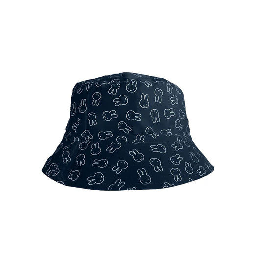 Engelite Miffy Denim Bucket Hats Mid Denim (L) 58cm