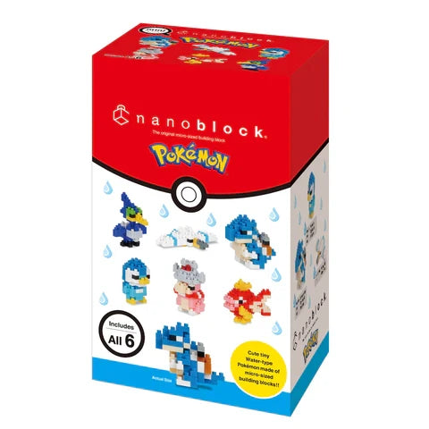 MININANO Pokémon Box - Water-Type Single Pack