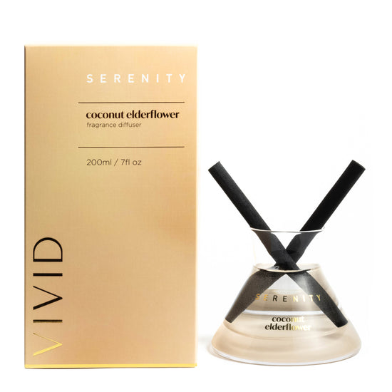 SERENITY VIVID - Coconut Elderflower Diffuser 200ml