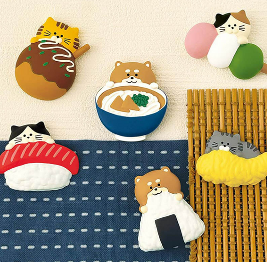 Decole Japanese Food Fridge Magnet - Rice Ball