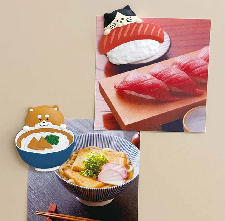 Decole Japanese Food Fridge Magnet - Sushi