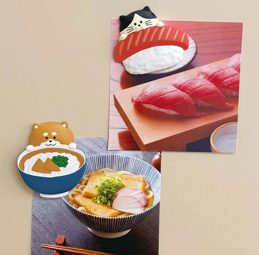 Decole Japanese Food Fridge Magnet - Sushi