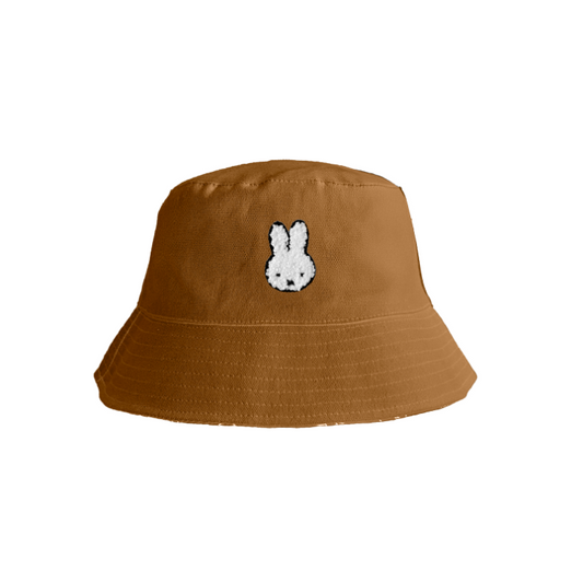 Engelite Miffy Canvas Bucket Hats Cinnamon (L) 58cm
