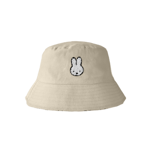 Engelite Miffy Canvas Bucket Hats Cream(L) 58cm
