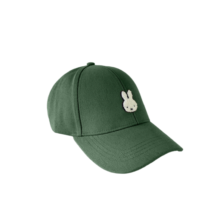 Engelite Miffy Canvas Cap Green (M) 56cm