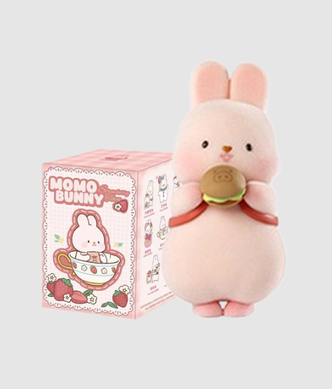 Funism Momo Bunny Strawberry Town Series - Blind Box Figurines